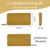Baur Women's Genuine Leather Wallet with RFID Protection, Large Wallet,