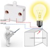 2 Pack Cupboard Door Switch 1A 250V Cupboard Light Control