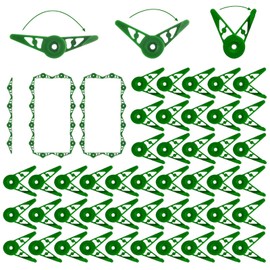 dellyy Pack of 100 360° Adjustable Plant Bender, Plant Clips for Plant Growth, Plant Stem Trainer Clips