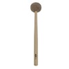 NINO Percussion - Hand Percussion Mallet 10" Natural Fur Medium