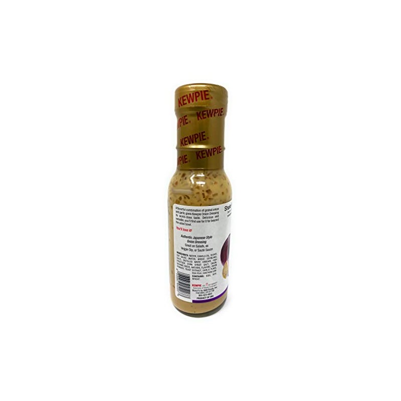 Kewpie Japanese Salad Dressings 8oz (236mL), 1 Pack (Onion with