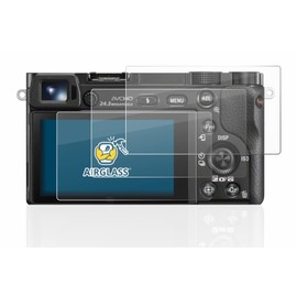BROTECT Protective Glass for Sony Alpha 5000/6000/6400 (Pack of 3) Protective Film Tempered Glass [Extremely Scratch-Resistant 9H, Anti-Fingerprint