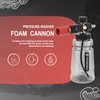 Raincovo Foam Cannon Wide Mouth for Pressure Washer, Thick Snow