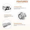 DTGN #14x1-1/2" Hex Washer Head Self Drilling Screws - 30Pack