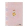 Sun-Star Stationery Bloom S2176521 Hibiya Hanaden Collaboration Goods, Clear File,
