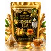 WOTIHA 150 Premium Ginger Tea Bags, 100% Pure Ginger Root,