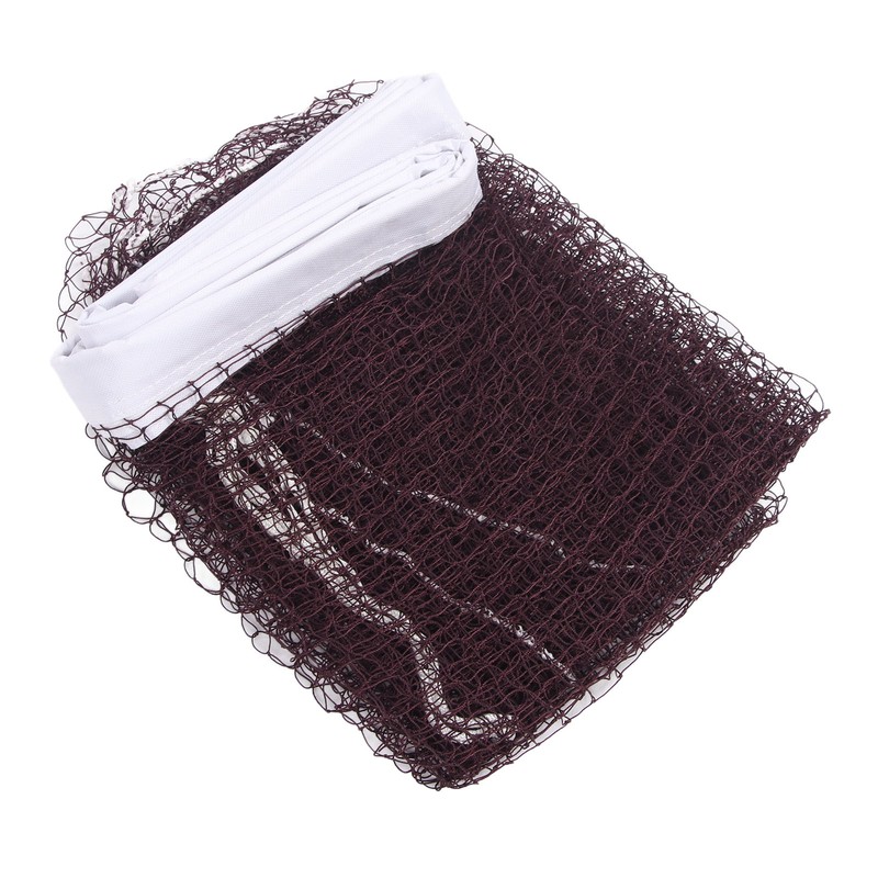 Badminton Net Only Portable Replacement Single Side Stitching Backyard Polyester