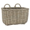 IB Laursen Square Wall Basket, 21 cm, Storage Basket, Decorative