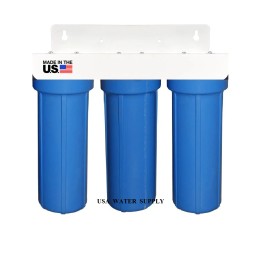 WATER WORLD Iron/Sulfur Removal Whole House Water Filter System for Drinking Water