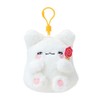 Sanrio 463418 Hanamaru Ghost Mascot Holder Polyester PE Resin For