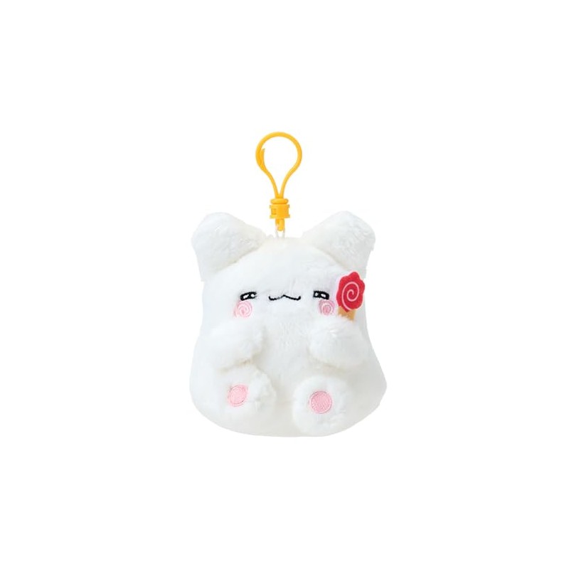 Sanrio 463418 Hanamaru Ghost Mascot Holder Polyester PE Resin For