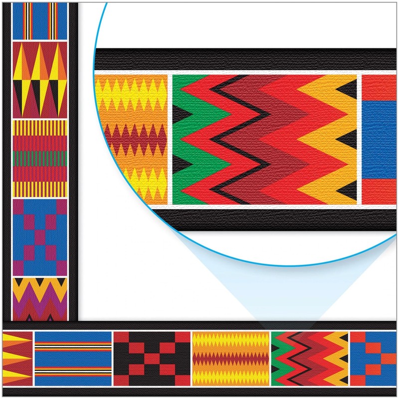 Trend African Weave Bolder Trimmers, Bulletin Board Trimmers, 35.75 Feet