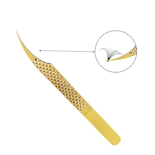 DASSEN Eyelash Extension Tweezers for Eyelash Extensions The Most Precision