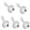 WQAPVHBG 5Pcs Small Coffee Scoops, 3.5 x 1.8in 304 Stainless