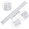 Aconnet 36 Pack Clear Flexible Ruler 12 Inch Plastic Bendable