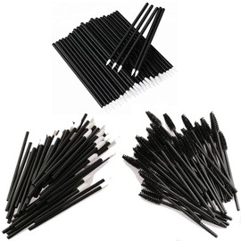 Disposable Makeup Brushes Set 150 Pieces Set 50 Lip Brushes & 50 Eyelash Brushes Eyeliner Brush Disposable Makeup Brushes Disposable Makeup Brushes Disposable Makeup Brushes Disposable Makeup Tools