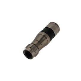 PPC BELDEN EX11N716PLUS Signal Tight Aqua Drop Connectors for RG6 RG6QUAD 5 Pack