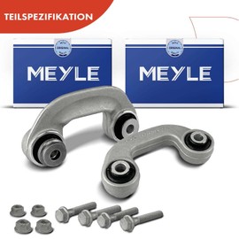 2 x Original MEYLE 1160600007 116060008 Link Rod Front Compatible with A4 1994-2001 A6 1997-2005 Superb I 2001-2008 P.a.s.a.t 1996 -2005