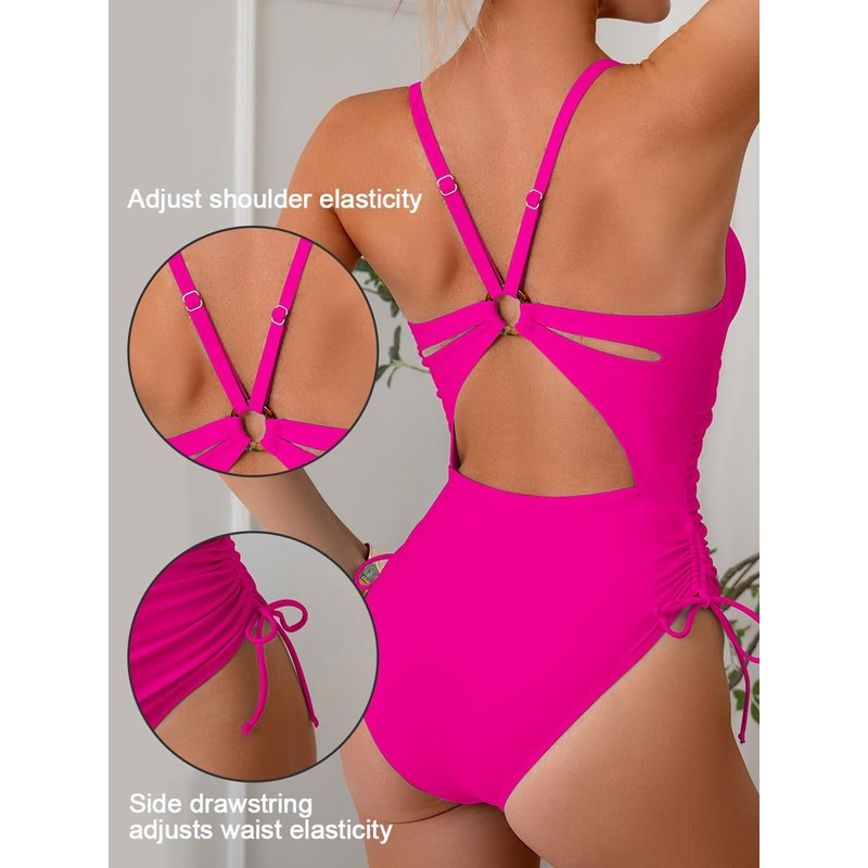 AYMGVK - Traje de baño de una pieza para mujer,