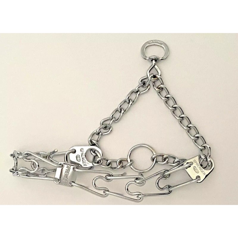 Herm Sprenger Prong Dog Training Collar Chrome Plated Steel 3mm