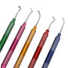 5Pcs Dental Gracey Curettes Curette Hand Scaler Universal Surgical Instrument