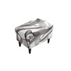 Eco-Ancheng Stretch Ottoman Cover Rectangular Storage Ottoman Slipcover Footrest Stool