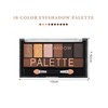 Erinde 10 Colours Lidscahtten Palette