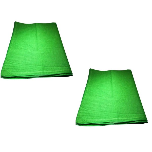 2 Pack M.H.I. 100% Cotton 22 x 22 In Bandana