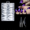 Eagle Claw Nail Extension Tips 140 Pcs Pre-Shaped PP Gel