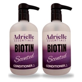 Black Canyon Home and Body Adrielle Essentials Sensual Orchid Scented Biotin Hair Conditioner, 16 Oz (2 Pack)
