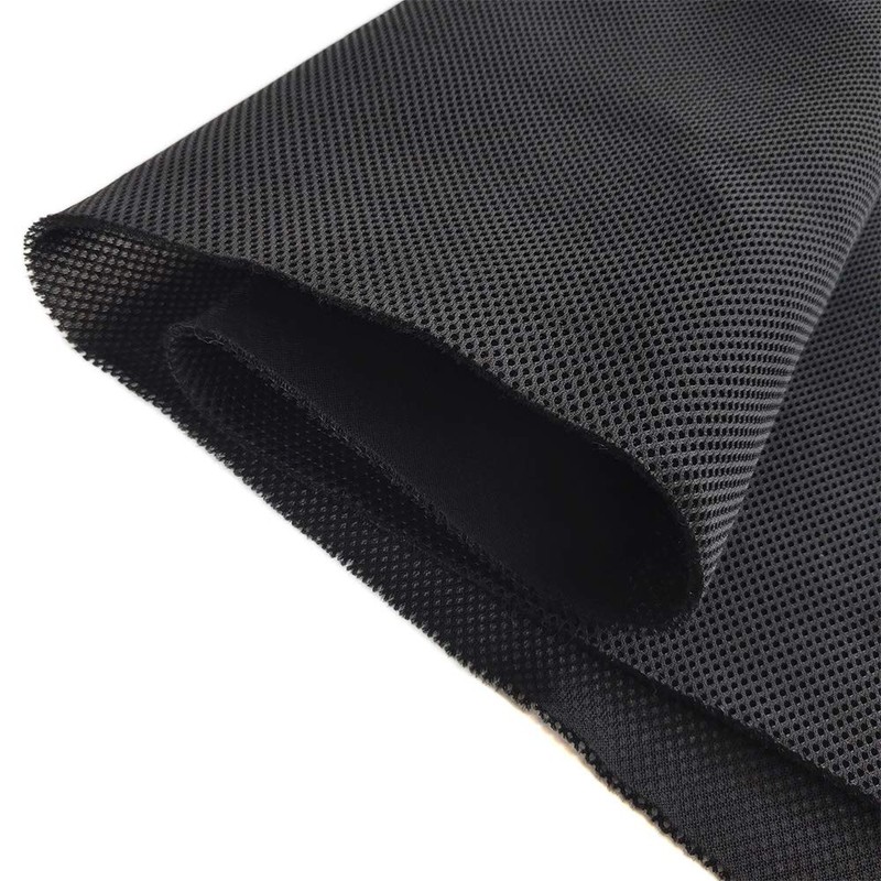 Speaker Grill Cloth Stereo Mesh Fabric for Speaker Repair, Black