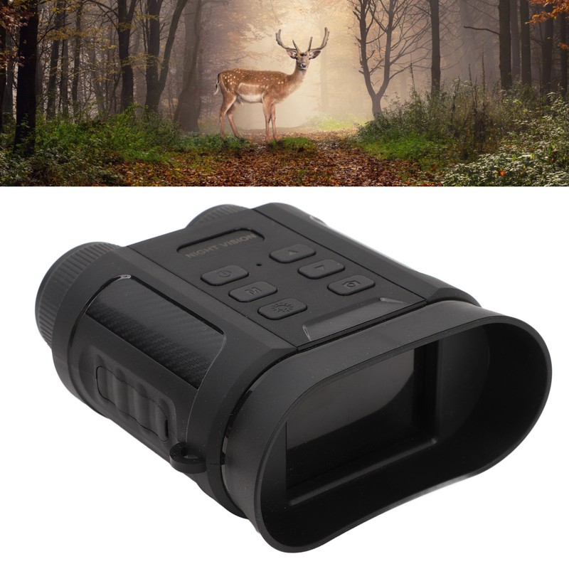 Night Vision Binoculars 4K 2.4inch Colorful Screen High Definition 7