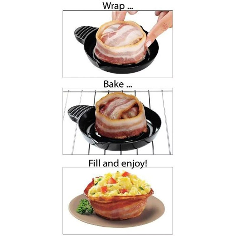 As Seen On TV Bacon Bowl Bread Bowl for Soups,