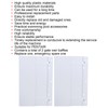 2pcs Skimmer Assembly Plastic Replacement Swimming Pool Gate Weir Baffle