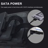 HuaLiSiJi SATA Cable Splitter 3 Compartments SATA Power Cable Splitter