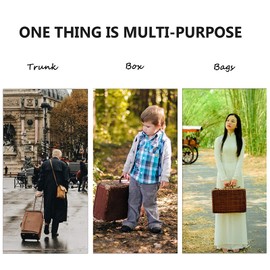 Liekadijiae 2 Pieces Suitcase Handle, Luggage Suitcase Handle, Replacement Suitcase Handles, Black Replacement Handle for Luggage, Travel Suitcase Repair Accessories, 25 cm Luggage Handle for