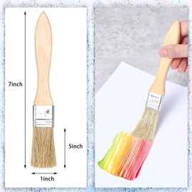 150 Pack Chip Paint Brushes, 1 Inch Chip Brush, Brushes for Painting, Stain Brushes for Wood, Natural Bristle Paint Brush, 1 Inch Paint Brush, Chip Paint Brushes for Paint