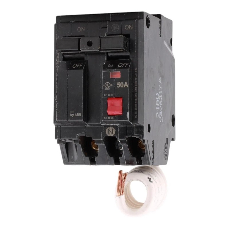 General Electric NEW GE THQL2150GFT2P 50 Amp 2-Pole GFCI Ground