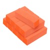 Mobestech 10pcs Professional Nail File Cube Block Nail File for