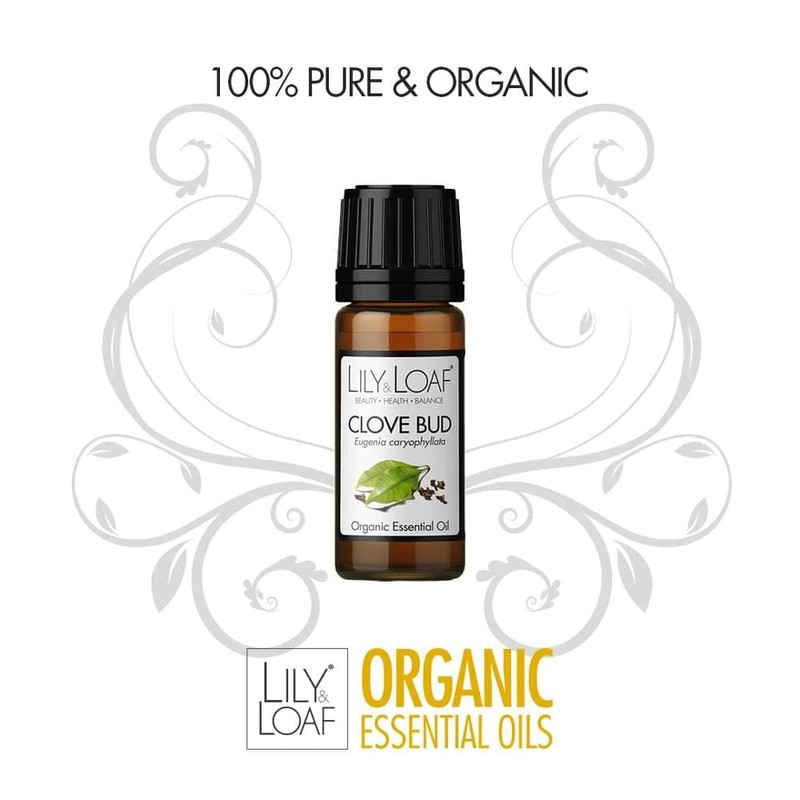 Lily & Loaf Clove Bud Organic Essential Oil (Eugenia caryophyllata)