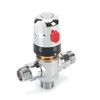 Tremax Thermostatic Mixing Valve,Shower Mixer with 1/2“G Connector,Water Temperature Control