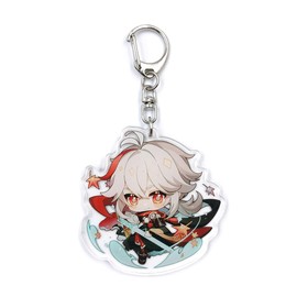 Cute Impact Gen shin Acrylic Keychains Pendant Hanging Ornament, Kaedehara Kazuha, One Size