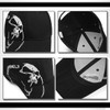 White Fang CA189 Men's Hat, Cap, Black, Skull, Skull, Stylish,
