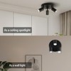 CHENBEN Lámpara de Techo Led 3 Spots Gu10 Moderna Lampara