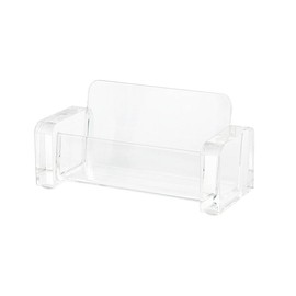 Wedo 604416 Acryl Visitenkartenhaler Cristallic, Crystal Clear