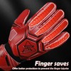 Sportout Goalie Gloves, Goalkeeper Gloves with Finger Protection, Soccer Gloves,
