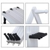 WEBI Accordion Wall Hanger,Wooden Expandable Coat Rack,Accordion Hat Rack for