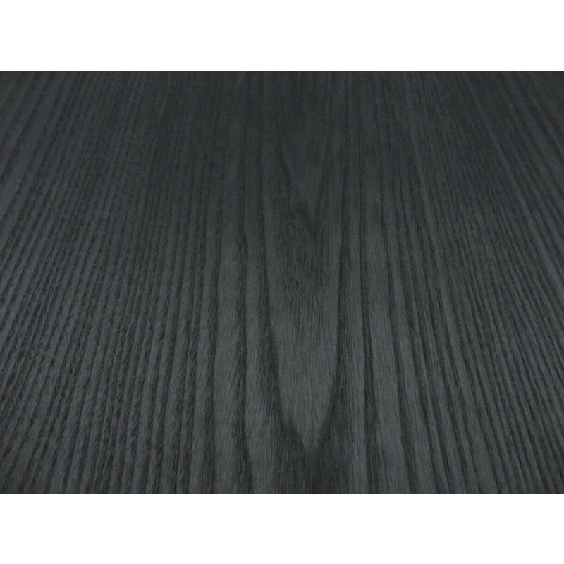 Oak Black Dyed Flat Cut Wood Veneer 24" x 24"