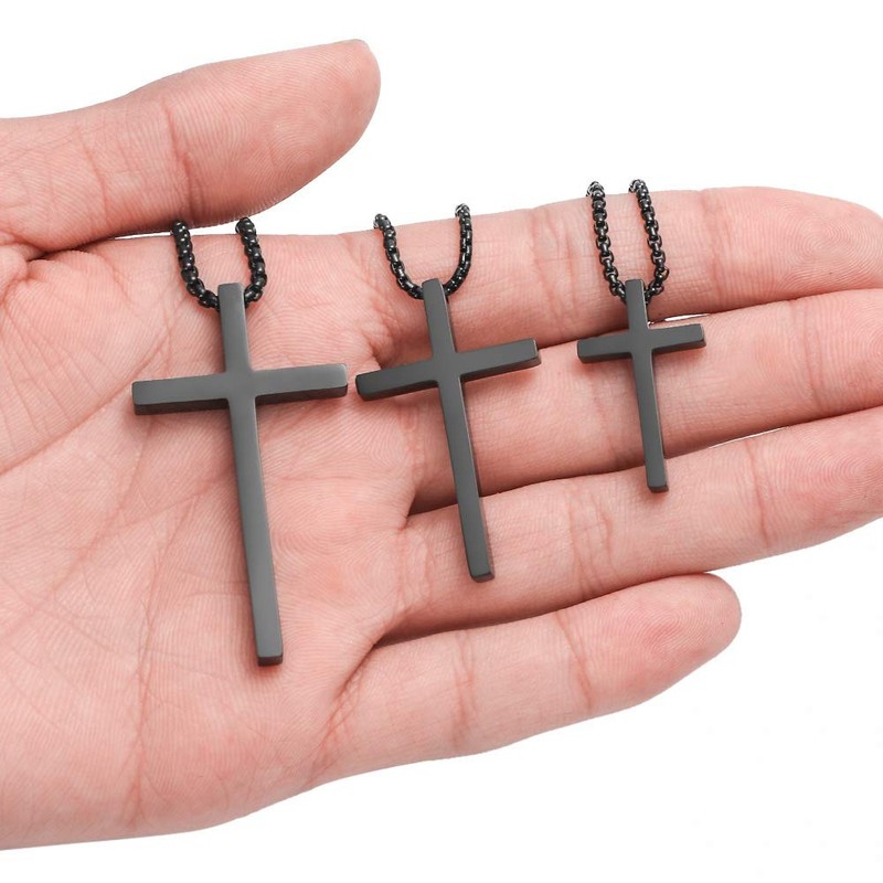 M MOOHAM Cross Necklace for Boys Gifts - Confirmation First