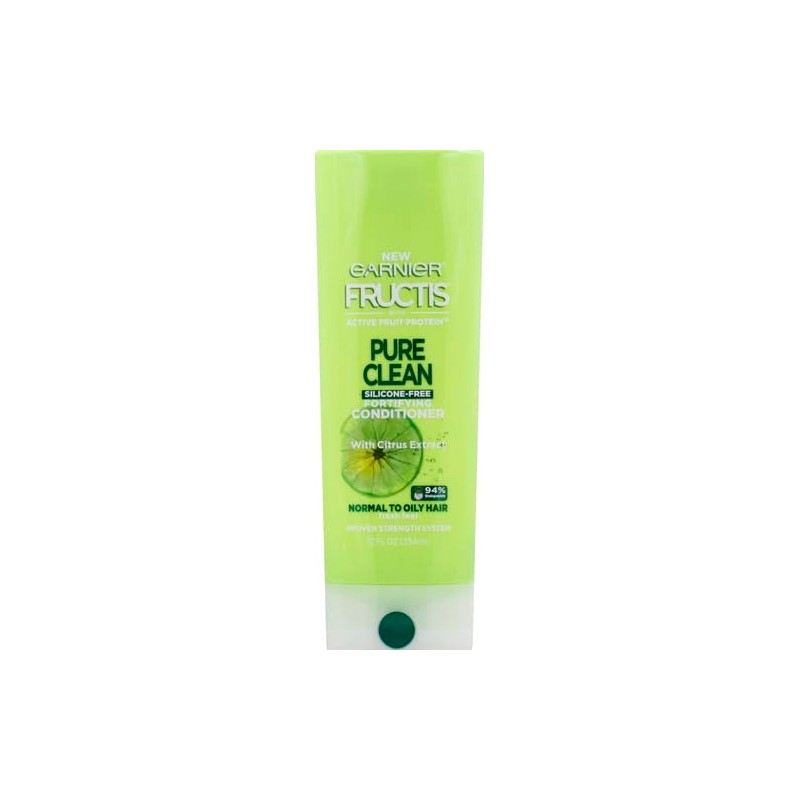 Garnier Hair Care Fructis Pure Clean Acondicionador, 12 onzas líquidas,